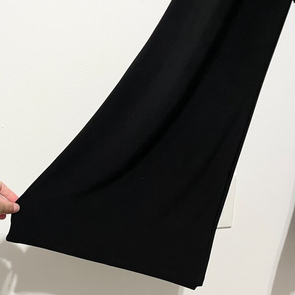 Entrancy Womens Wide Leg Halter Jumpsuit L Asymmetrical Fairycore Boho Festival - Picture 6 of 8